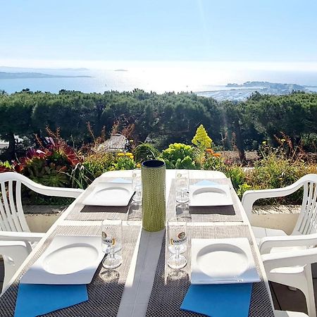 Vue Mer Panoramique Et Piscine Bandol Buitenkant foto