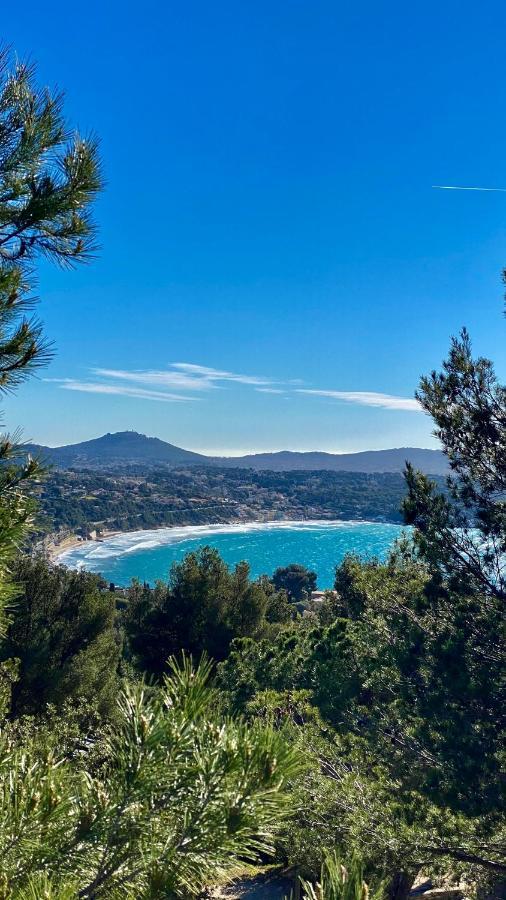 Vue Mer Panoramique Et Piscine Bandol Buitenkant foto