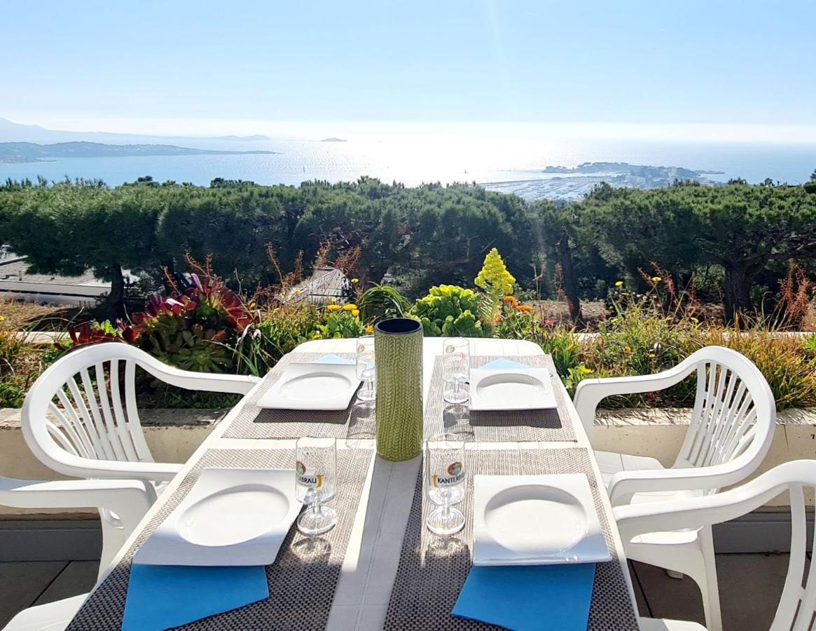 Vue Mer Panoramique Et Piscine Bandol Buitenkant foto