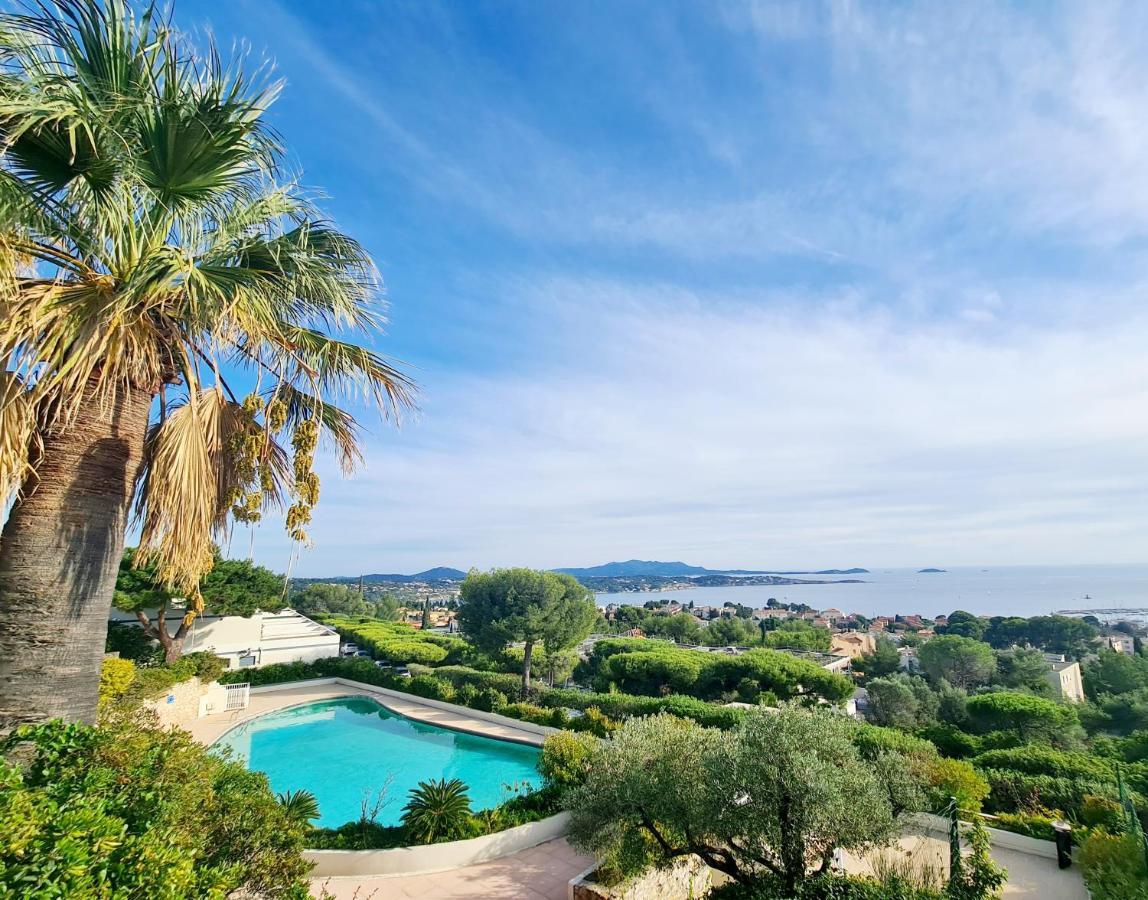 Vue Mer Panoramique Et Piscine Bandol Buitenkant foto